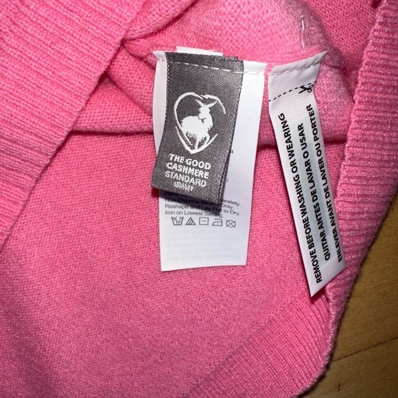 Like New J. Crew relaxed cashmere t-shirt, XL.  PG1190 - Picture 6 of 8